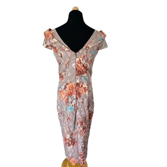 BGL GORGEOUS FLORAL DRESS US SIZE 6, EURO SIZE 38 - Picture 6 of 10